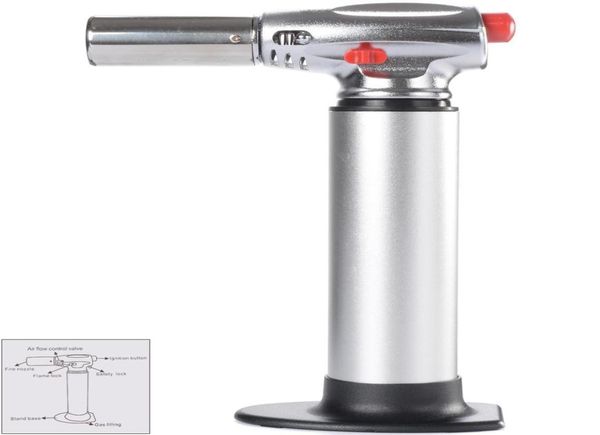 1300c Butane Scorch Torch Fiamma a fiamma più leggera Torcia più leggera gigante pesante Butane Torcia culinaria Autonometro 6081807