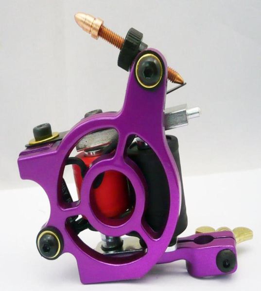 High -End Lowcarbon Steel Tattoo Tattoo Machine Gun Makeup 10 Wrap Bobation Tattoo Gun para Bodyart 111048725774625