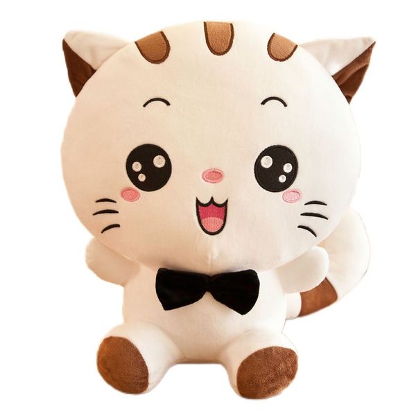 Big Face Cat Plüsch Spielzeugpuppe Doll Cat Cat Tuch Doll Kinder und Mädchen Liebhaber Geschenk