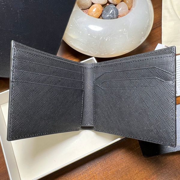 Mode Männer Brieftasche Original Designer USD Wallets Original Box Cowide hochwertiger Kreditkartenhalter Taschenkarte Clip Casual Business New Short Clip Purse