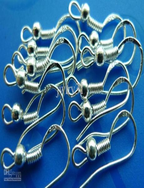 Orecchini 925 gancio per filo dell'orecchio lucido 925 ganci francesi in argento sterling in stile francese88596227620568