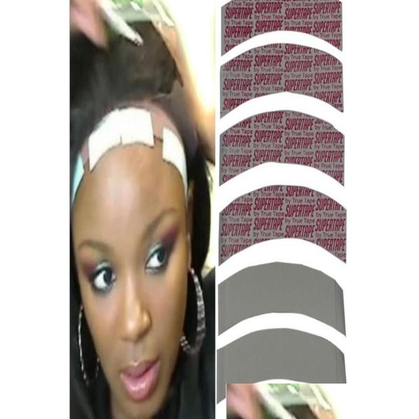 Adesivi Adesivi a doppio lato per capelli impermeabili di adesivi Adesivi a doppio lato per la parrucca in pizzo Sostituzione toupee6948844 Prodotti di consegna a goccia Ot3ym