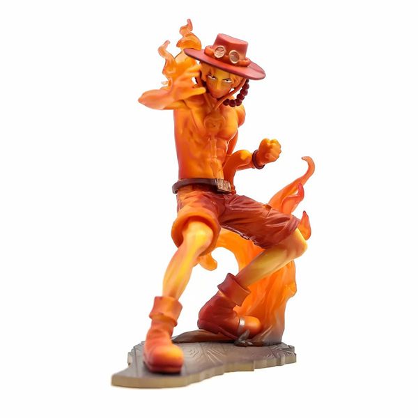 15 cm One Piece Stampede Movie Op Brotherhood Flame Sabo Figure Modello Kid Toys Anime Figurali Brinquedos