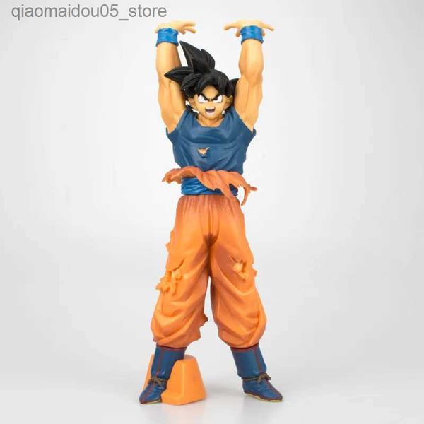 Ação Figuras de brinquedos Transformation Toys Robots 24cm desenho animado Super Saiyang Son Goku Kakaroto Bomb Picture Pvc Model Collection Gifts