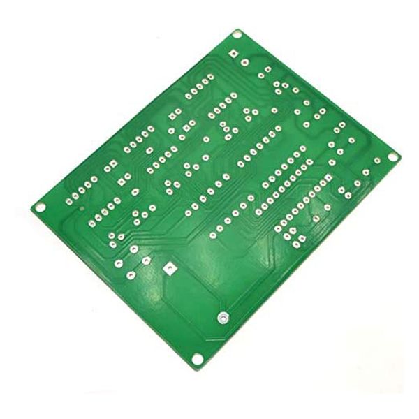 Digitale LED Electronic Clock DIY Kits PCB Lötpraxis -Lernkarte AT89C2051 und Komponenten DC 9V - 12V