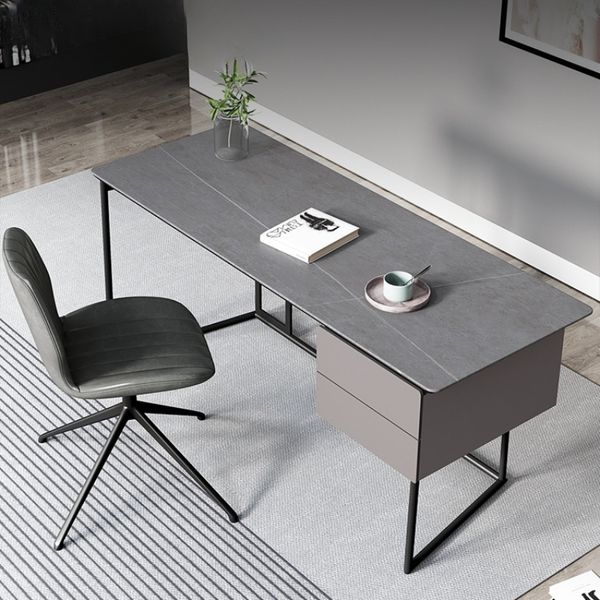 Luxus Holz Office Desk Moderner Computer Slate Simple Office Desk Schreiben Workbench Escorio Ordenador Arbeit Möbel QF50od