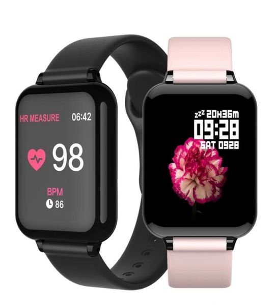 Smart Watch Su Geçirmez B57 Kahraman Band 3 Kalp Hızı Kan Basıncı Sprots Relogio Smartwatches android için bilezik iOS1432153