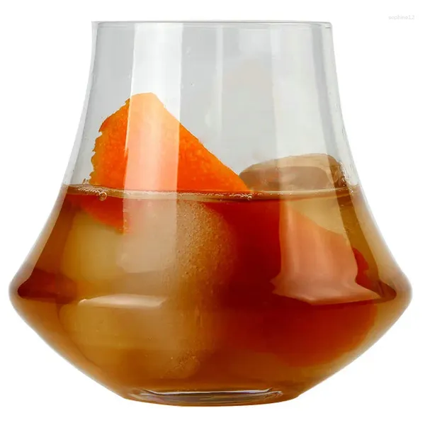 Bicchieri da vino semplice vetro di fascia alta elegante e alla moda barretta per bottiglie d'acqua whisky tequila latte tazza di caffè