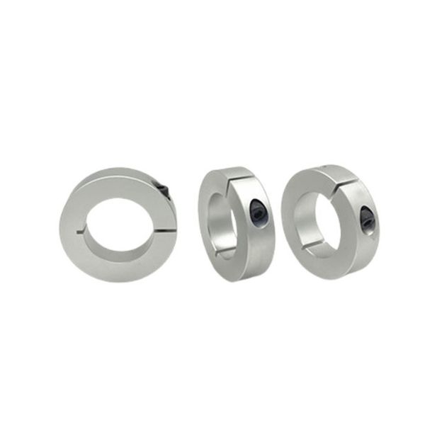 OPTISCHE Achse Offene Fixierlagerstoppwelle Klemme SCS -Limit Ring mit Schrauben -SCSAW -Typ