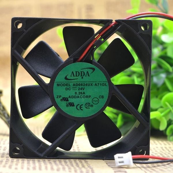 Новое для adda ad0824ux-a71gl dc24v 0,26a Elevator Cooler Fan 8025