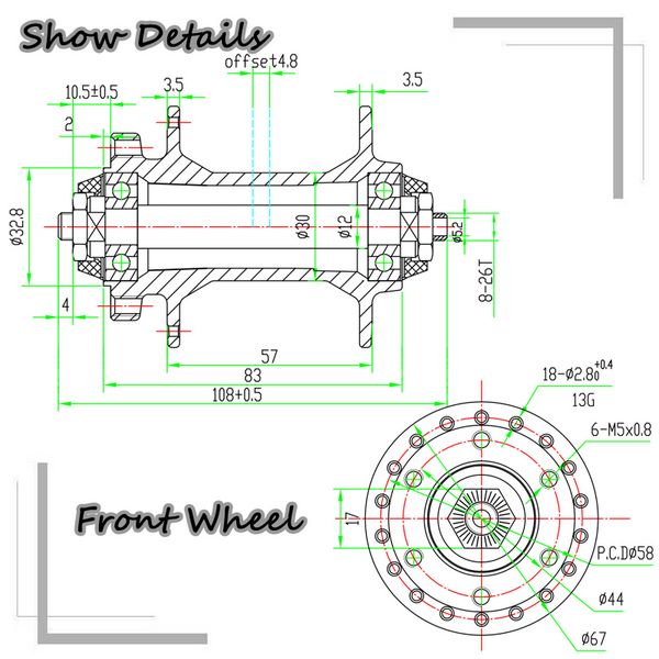 Баклос MTB Wheelset 27,5 