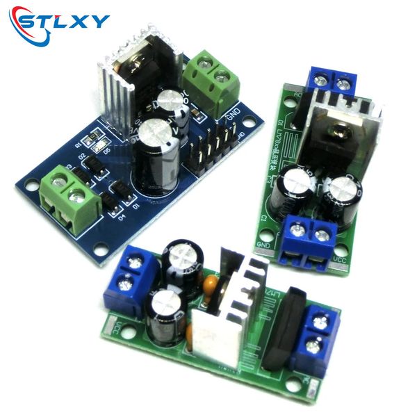 LM7805 LM7806 LM7809 LM7812 DC/AC Üç Terminal Voltaj Regülatörü Güç Kaynağı Modülü 5V 6V 9V 12V Çıktı MAX 1.2A