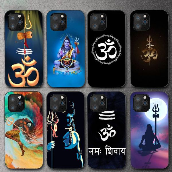 Lord Shiva Hindu Gott Buddha Telefon Hülle für iPhone 11 12 Mini 13 14 15 Pro xs max x 8 7 plus se xr Shell