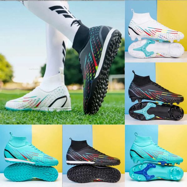 2024 Sommerschuhe Fußball -Stollen Sneaker Männer Fußballstiefel Fußballschuhe für Jungen Sport Schuhe Tenis Fußball Hombre Fußballschuhe Neue Modestylel