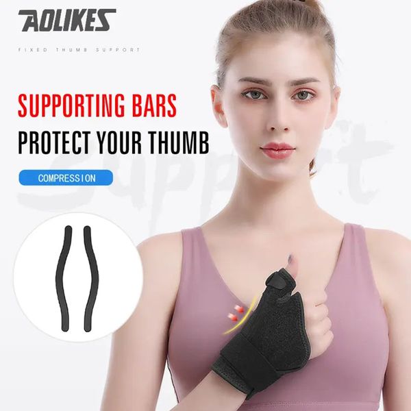 Aolikes 1pcs Handgelenk Klammer Stütze Verstauchung Unterarmschienen Bandgurt Armband Armband Stütze Gewicht Hebextraining Fitnessstudios