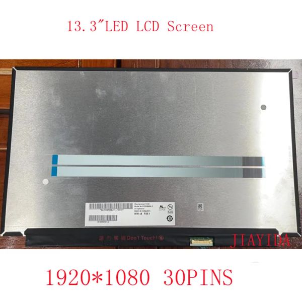 Tela 13,3 polegadas Matriz de tela LCD B1333han04.9 B133HAN04.8 LQ133M1JW15 NV133FHMN61 LP133WF4 SPB1 N133HCEGP1 FHD 30PINS FHD 30PINS