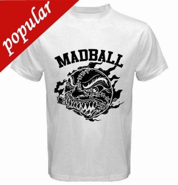 Design per magliette a magliette Men039S Spettatura corta ONCK LOGO Madball Logo Hardcore Band Punk Shirt9327650