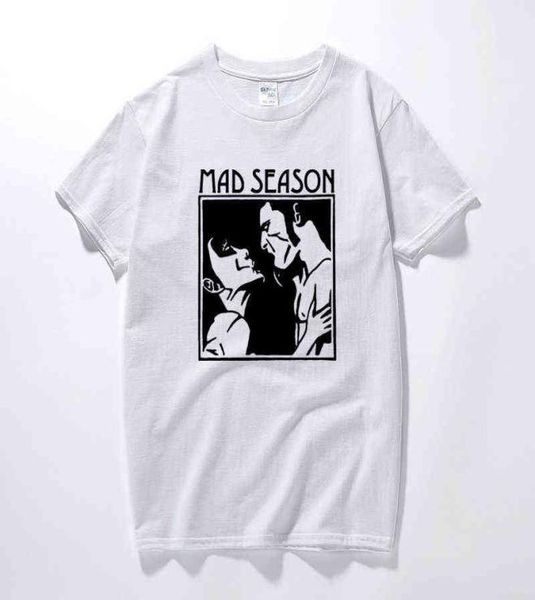 Verrückte Saison über T -Shirt -Musik Grunge Rock Alice in Ketten schreien Bäume Neue Sommermänner Kleidung Baumwollmänner T -Shirt Euro Größe G126370879