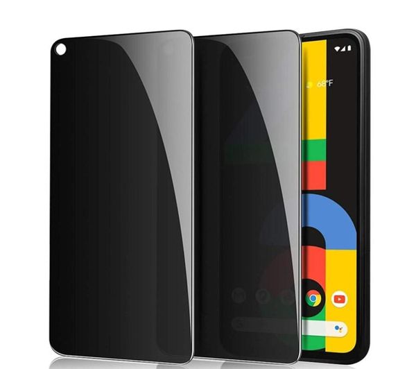 Protettore anti -schermo per Google Pixel 5 5A 6A 3A 4A 5G Privacy HD Film Pixel 6 Pro 3 4 xl Glass temperata 8318262