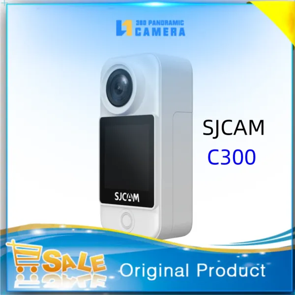 Câmera de ação de câmeras sjcam c300 com duração de bateria longa 4k FHD Vídeo EIS Estabilização Corporal impermeável 5G wi -fi novo