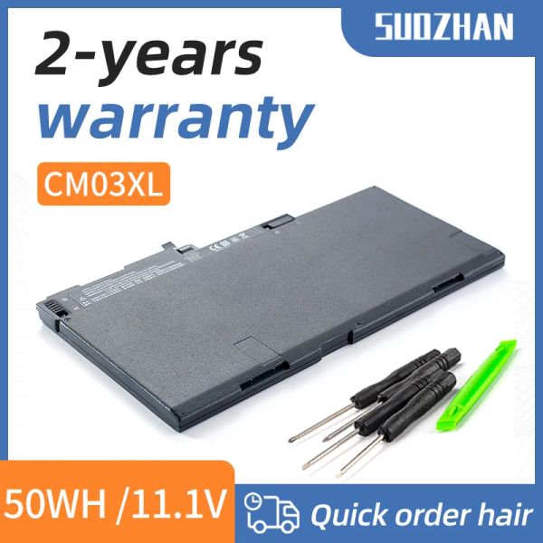 Batterie Suazhan cm03xl batteria per laptop per hp elitebook 740 745 840 850 g1 g2 Zbook 14 15u hstnnib4r hstnnnlb4r hstnndb4q 11.1v 50wh