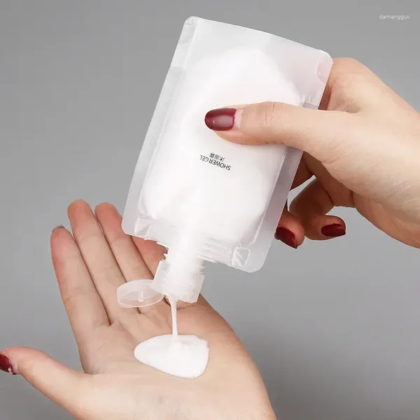 Speicherflaschen 1PC Travel Emulsion Subbag Kosmetische Duschgel Shampoo tragbar 30 ml/50 ml/100 ml Gesichtsreinigerflasche