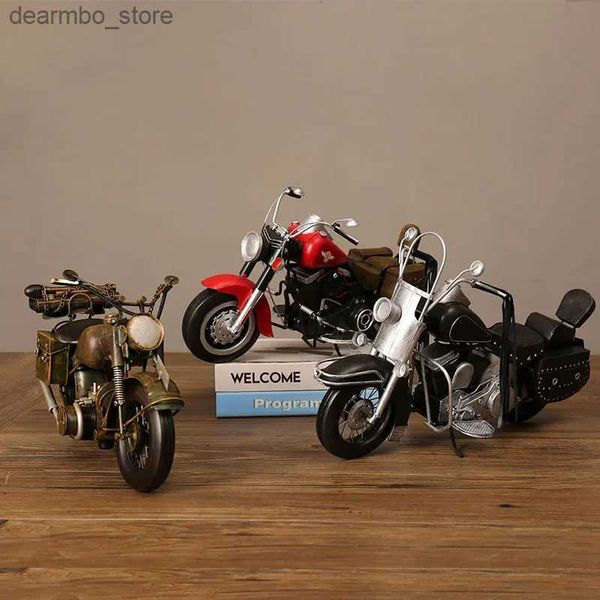 Arti e mestieri vintae retro motociclette modellpe propsmetale ornamenti bar a bolla metallo artigianato arredamento arredamento Articoli arredamento Shootin Shootin Props L49