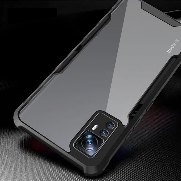 Для Xiaomi Mi 12t Pro Case Craise Acrylo -Shock -защищенная крышка xiami xaomi mi12t 12tpro 12 t t12 5g камера защищает бампер