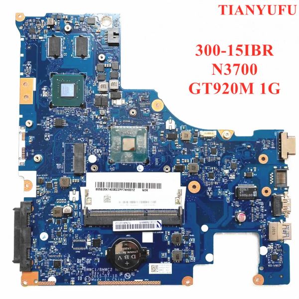 Материнская плата для Lenovo 30015ibr Motherboard Laptop с видеокартой N3700 920M 1GM видеокарта BMWC1/BMWC2 NMA471 Материнская плата 100% полностью протестирована