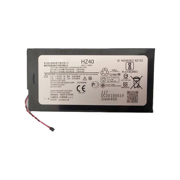 Batteria di sostituzione del telefono cellulare HZ40 originale HZ40 per Motorola Moto Z2 Play XT1710-08 XT1710-06 XT1710-09 XT1710-11 XT1710