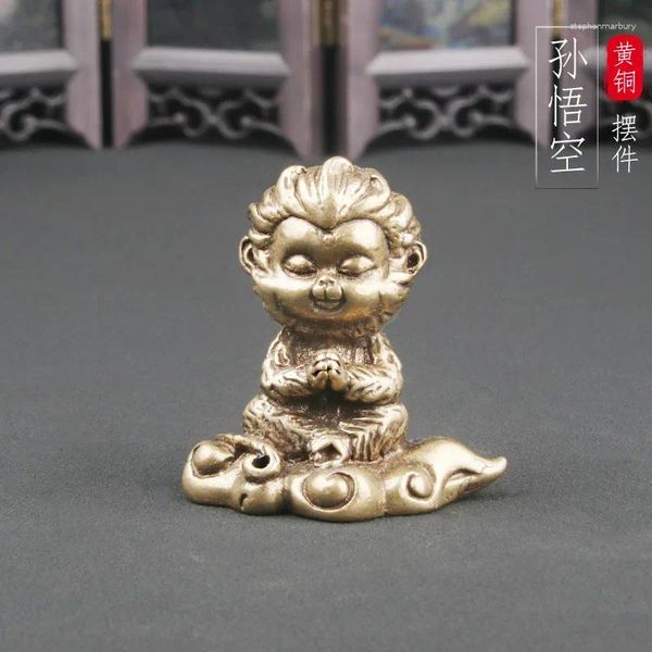 Серьги ожерелья устанавливают латунное солнце Wukong Tabletop Ornament Qitian Dasheng Creative Insuen