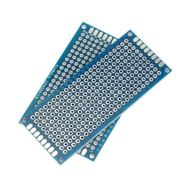 5/10pcs PCB Board Breadboard 2x8 3x7 4x6 5x7 7x9cm Universal PCB Experiment Blue Prototyp Leiterplatten DIY Electronic Kit