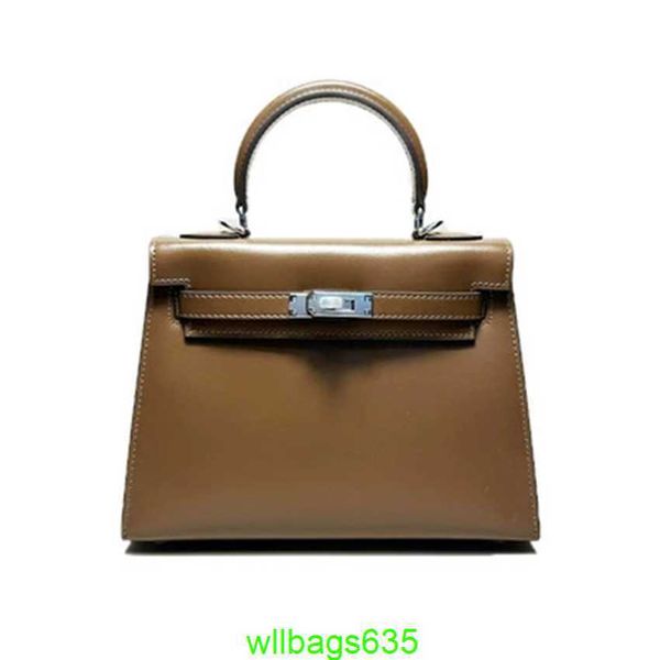 Totes confiáveis de luxo bolsa feminina bolsa de couro ky bolsa de couro de pebocass de pecão brilhante com 19 prata fivela de couro genuíno single tem logotipo hb6i