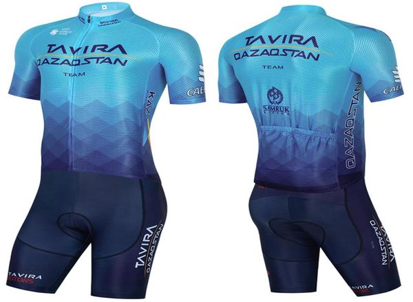 Astana 2022 Qazaqstan Cycling Jersey 20D Shorts MTB Maillot Bike Shirt Downhill Pro Mountain Bicycle Clothing Suit3359065