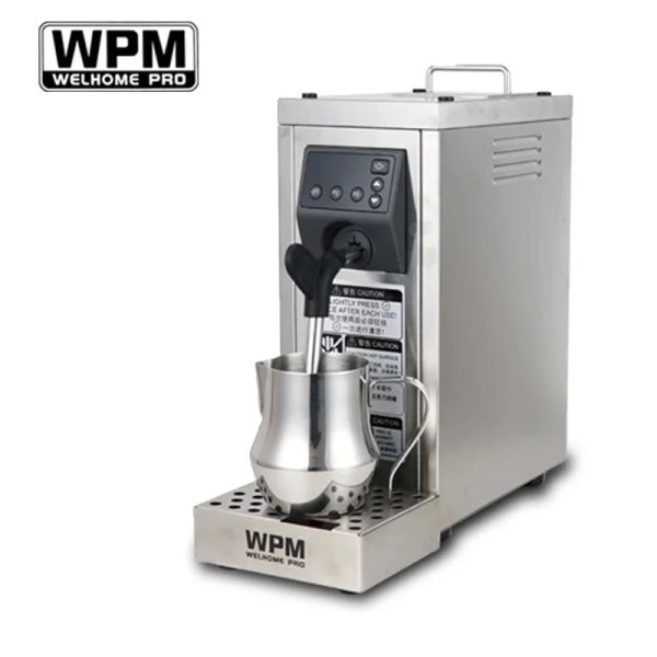 Frothers 220240V Welhome Professional Milk Steamer/Máquina de espuma de leite comercial/MS130T a vapor de leite com configuração de temperatura