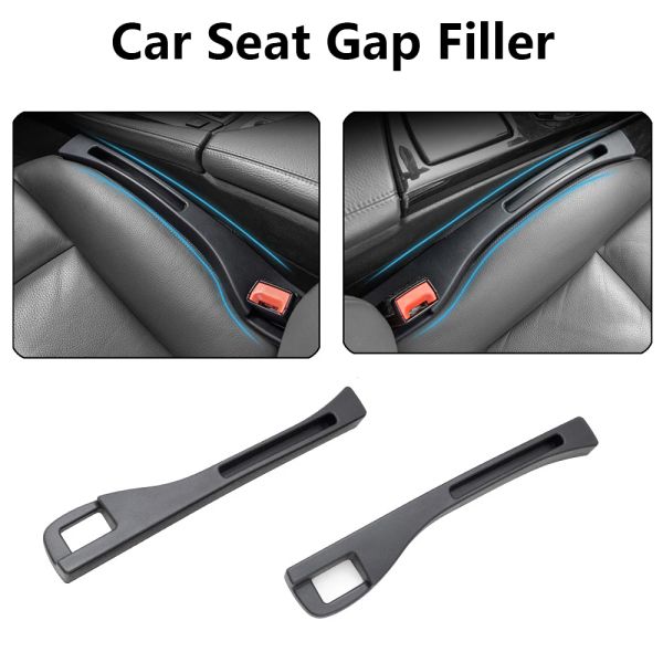 Universal Car Seat Gap Filler com slot telefônico PU PU PROFUÇA TRIMENTO DE CONFIGURAÇÃO Anti-Drop Seat gap Strip Acessórios de interiores automáticos