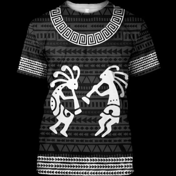 Aztec Maya Quetzalcoatl Gott 3d Sommer T-Shirt Männer/Frauen