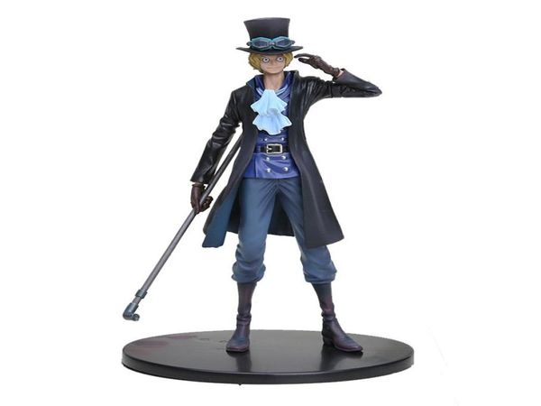 Anime One Piece DXF SABO PVC Eylem Figürü Tahsil edilebilir Model Oyuncak 7 18cm Y20042127957655938