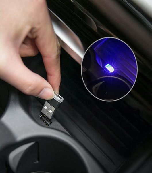 Auto -Styling -Aufkleber -Becher -Halter -Aufbewahrungsbox Licht USB Dekorativ für BMW F10 E90 F20 F30 E60 GT F07 X3 F25 X4 F26 X5 X6 E70 Z4 F15 9059036