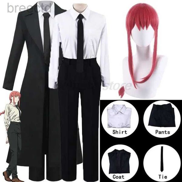 Costumes de anime Makima Cosplay Cosplay Costume de anime Man Makima Cosplay Costumes Wig Trench camise