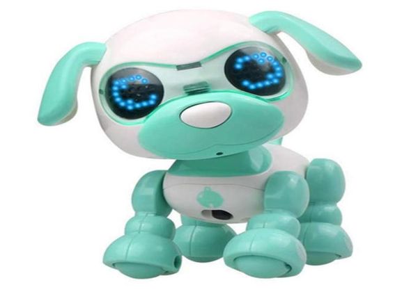 Animal de estimação eletrônica Robô Toys de cachorro para crianças para crianças Presentes de aniversário interativos de brinquedo Presentes de natal menino menina4492888