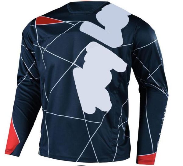 2018 New Downhill Cicling Jersey Jacket Men039s Longsleeved Summer CrossCountry Motorcycle Racing Coace Abito traspirante Wicking5067555