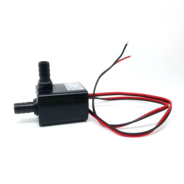 Verkabelung 4,8W 24 V 12 V DC Tauchpumpenfischtank Aquarium Mini Mikrowasserpumpe Zirkulationsfilterpumpen