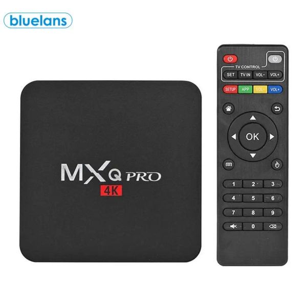 Caixa Audiovisual Caixa Audiovisual Casa 1+8 GB HD WIFI HDMI Smart TV Box SettOp Media Player para Android 7.1 OS HD SettOp Box