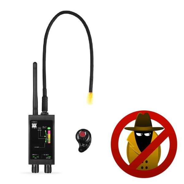 Systeme versteckte Kamera -Audio -Fehler und Magnet GPS Tracker -Detektor Set Anticandid Antieavesdroping M8000