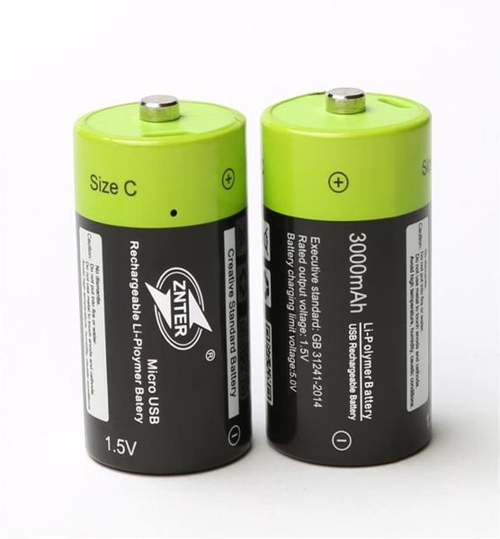 ZNTER L 15V 3000mAh Interface USB Recarregável Bateria de lítio Tipo C Micro baterias 2PCs A212019416