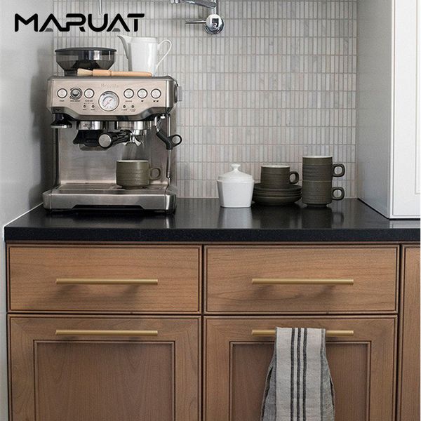 Black T Bar Kitchen Cabinet Randles Matte Gold Dresser Crater Pround Aluminum сплав в шкаф