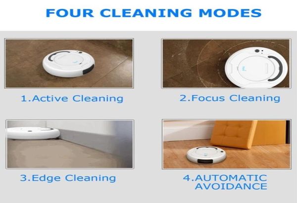 OB8 Robot automático 3in1 Smart Wireless Vacuum Cleaner Limpador seco Máquina de limpeza Carregando aspirador inteligente HOM8070530