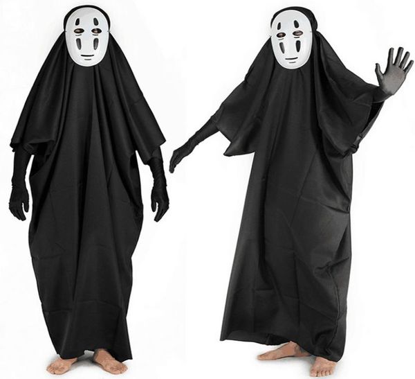 Новый дизайн no face мужской косплей костюмы унисекс энергичный ролевой игра маски для костюмов набор костюмов 4417391