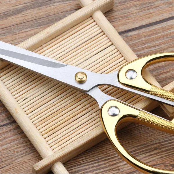 1pc Professional Sewing Scissors schneiden gerade und Stoffkleidung Schneidereisen Haushaltswartung Büro -Schere Werkzeuge